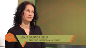 Anja Santoriello im TV-Interview zur Finalteilnahme an den Duisburger Tanztagen 2018